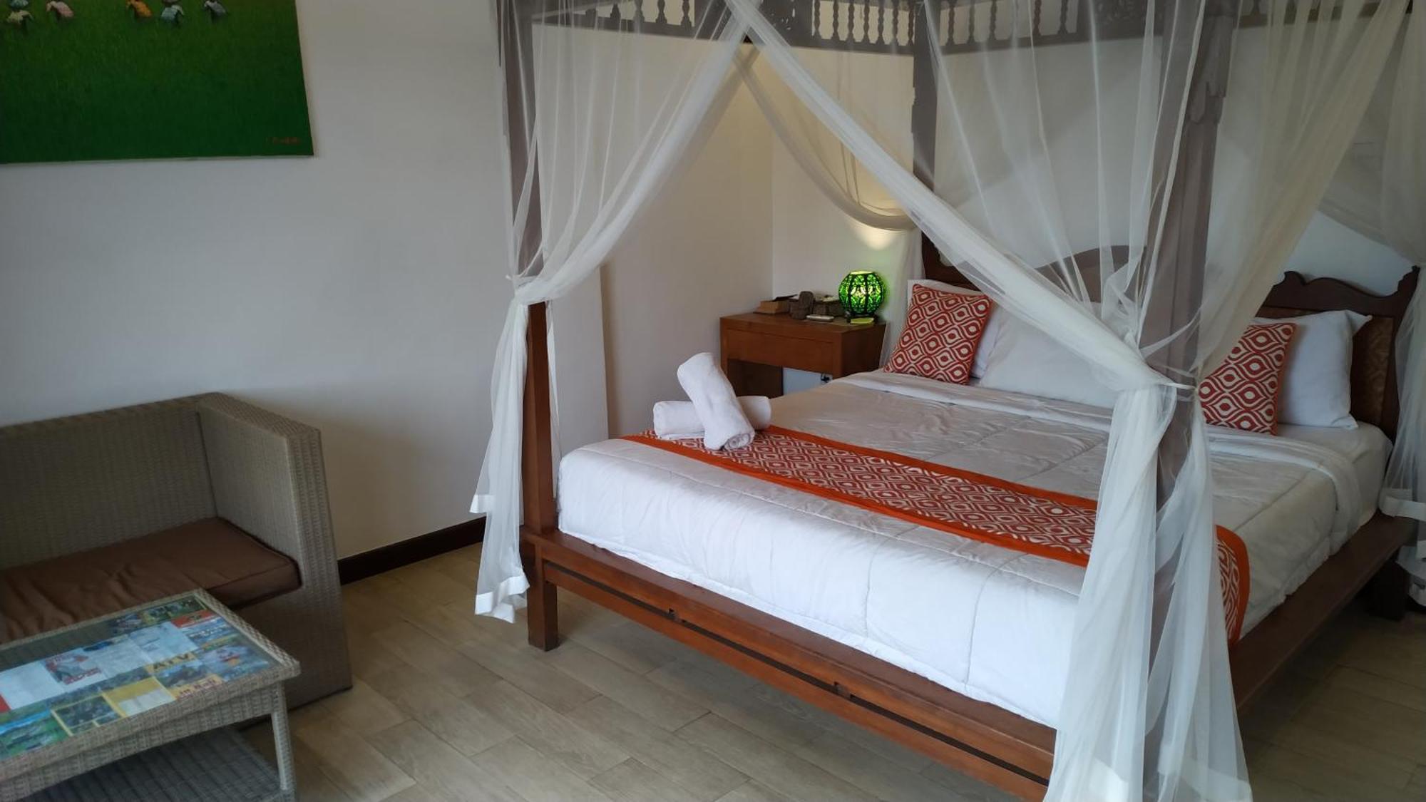 Bhuana Shanti Homestay Ubud Szoba fotó