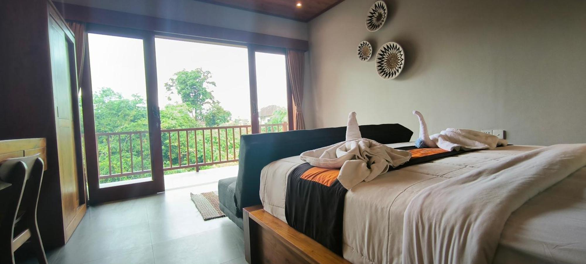 Bhuana Shanti Homestay Ubud Szoba fotó